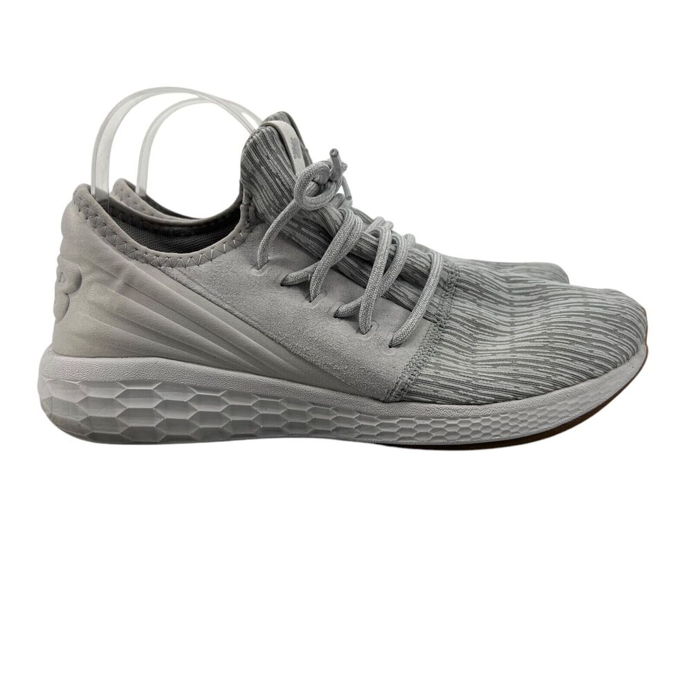 New Balance Womens 11 Training Shoes Grey Fresh Foam Cruz v2 Lace Up WCRZDWG2